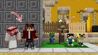 ماين كرافت لكن انقذت عبوسي وكعبول وصار شيء 😨 افلام ماين كرافت