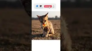 Patli to Motu Cat #cat #funny #animation #sad #cartoon #ai #video #kitten #cute #videos