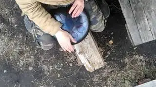 Глюкофон тэнк драм steel tongue drum tank drum handpan steel drum