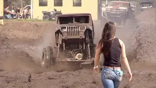 Mud Trucks Gone Wild - Tri Truck Challenge