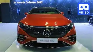 3D 180VR 4K Mercedes Benz EQS 450+ Electric Vehicle 😍😍 3DVRCar