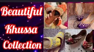 Stylish & Comfortable Khussa Design 2025  || Foot wear Collection || Traditional girls Khussa