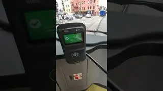 Smooth Contactless Payment on Tram, Mestre, Venice, Italy