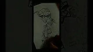 Indian Army sketch#drawing #drawing #art #sketch #artist #love