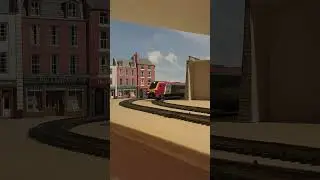 OO gauge class 220 passing on the Model Railway