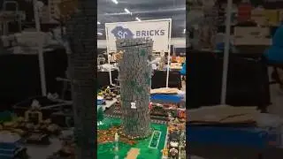 Lego Sharknado!!!! (Brick Fan Event 2025) 🌪🌪🦈🦈 #shorts #lego #legocity #sharks #tornado #sharknado