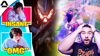 Streamers React to the *BEST* Fortnite Montage! (NorCal, Redvines, Voxbi & More!)