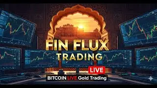🔴 LIVE Gold Trading with Fin Flux Trading | Real-Time BITCOIN Analysis 🔥