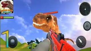 Dinosaur Hunter Survival Game  (Android ios) Gameplay Part - 1