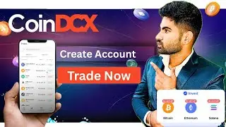 How to Create CoinDCX Account, Trade Crypto & Deposit INR via UPI | Full Dashboard Tour 2025