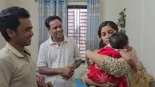 আজকে আমাদের ছোট্ট রাজকন্যার চুল কাটালাম|