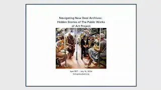 Hidden Stories of the New Deal&rsquo;s Public Works of Art Project