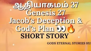 Jacob&rsquo;s Deception & God&rsquo;s Plan 👀🔥 | Genesis 27 ஆதியாகமம் 27 | Bible Short Story | #kidsbiblestory 