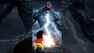 Does monster has been killed #shinchan #ai #shorts