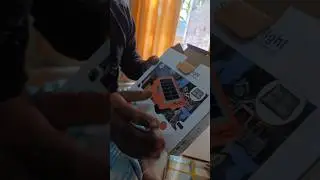 #solar #LED light #camping #light online order unboxing Mini #block #video
