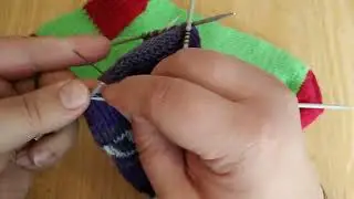 Kā adīt zeķes iesācējiem - pēda