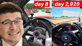 I RACED CARS FOR 8 DAYS VS 8 YEARS TO SEE WHAT HAPPENS
