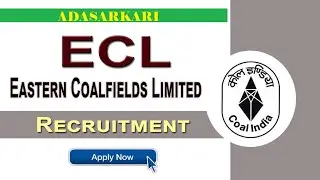Eastern Coalfield ECL Mining Sirdar Online Form 2022