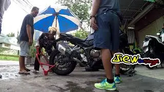 CBR 650 R ใส่ spool ยกหลัง... ^^