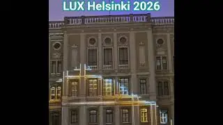 LUX Helsinki 2026 art/ light festival is here again 6.1.-11.1.2026 #luxhelsinki #lightfestival