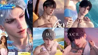 Pulls for Beach Banner Xavier Zayne Rafayel Sylus Caleb | Love and Deepspace You and Midsummer Wish