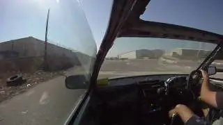 Honda Civic EF ZC DOHC testing @ local go cart track in Malta