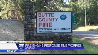 First part of our story on firefighting in Concow area concerning where the fire trucks are kept
