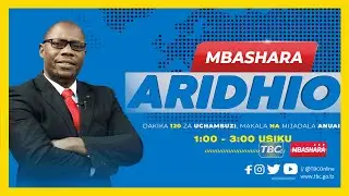 🔴#TBCLIVE: ARIDHIO JANUARI 29, 2026 | SAA 1:00 - 3:00 USIKU