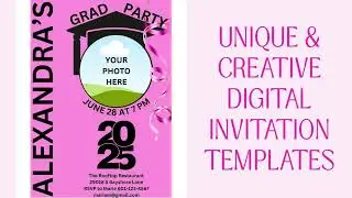 Graduation Invitation with Photo