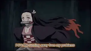 POV: me running from my problems