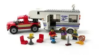 LEGO City Set 60182 - Pickup & Wohnwagen / Unboxing & Review deutsch