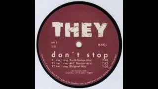 They - Don't Stop (A.C. Boutsen Mix) [1998] [Ultra-x Records &ndash; ULX005]