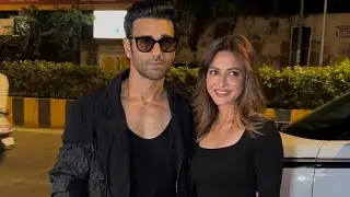 Pulkit Samrat and Kriti Kharbanda spotted in Bandra