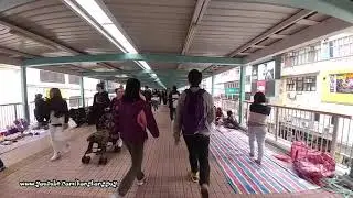 How to walk from MTR Mong Kok East Station to Mong Kok Station ?