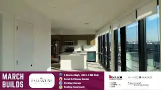 Apartment Building Construction Update: The Ballantine Apartments, Newark, NJ | March Construction