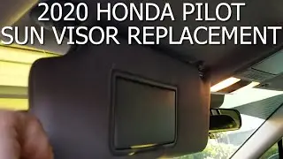 2020 Honda Pilot Sun Visor Replacement