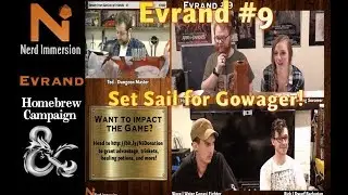 D&D 5e | Evrand #9 (Homebrew Campaign) | Nerd Immersion