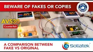 Testing a counterfeit AVS30 vs a genuine Sollatek AVS30