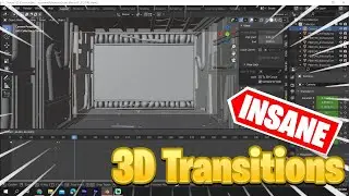 How To Make *INANE 3D TRANSITIONS IN BLENDER* Like Lilvlad