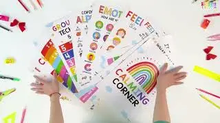 BEAWART 12 Classroom Calming Corner Posters Review