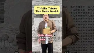 Don&rsquo;t let your wallet affect your wealth❗️💰#fengshui #energy #lucky #tips #dont #money #wealth