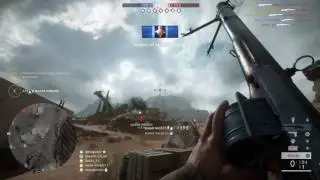 BF1 rare triple kill with Huot automatic