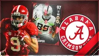 ROLL TIDE! ALL ALABAMA CRIMSON TIDE THEMED TEAM! Madden 17