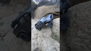 Element Knightrunner hits the seasonal waterfall at Rainbow Canyon Road