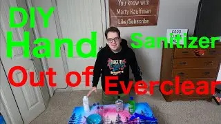 How to make Hand sanitizer DIY out of Everclear