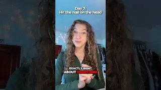 Day 7: Hit the nail on the head 🎯 #english #englishidiom #learnenglish #vocabs #englishvocabmastery