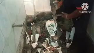 Old model Pan toilet 🪠 #new model combat change#Handware Italian combat#4 D combat #nepal #home #