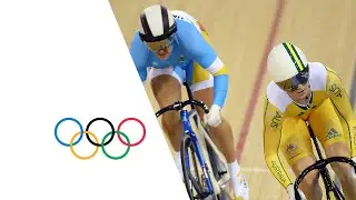 Cycling Track Women's Sprint Quarter-finals (Race 2) - Full Replay | London 2012 Olympics