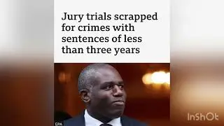 End of Jury in court trial for crimes with jail sentence under 3 years Will this be a huge disaster 