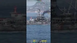 World Of Warships Enemy Battleship Sunk #gaming #gameplay #pcs